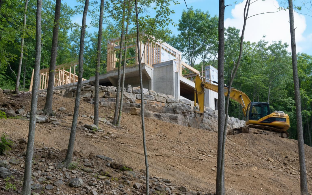 Building on a Sloped or Wooded Lot in Morris County